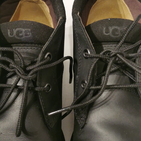 Ugg Australia Biltmore Chukka Men's Black Waterproof Boots - Picture 5 of 10